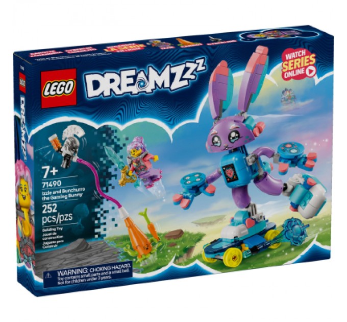 LEGO Конструктор LEGO DREAMZzz Іззі та Бунчуро, ігровий кролик (71490)