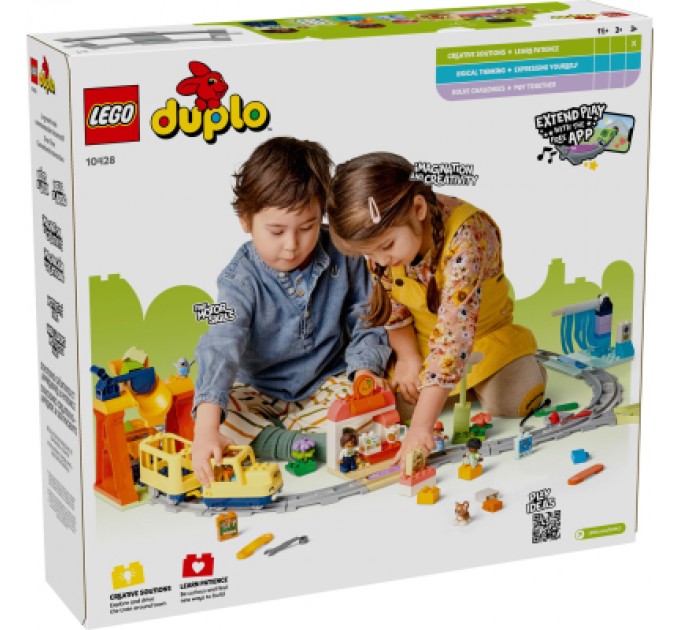 Конструктор LEGO DUPLO Town Великий інтерактивний громадський потяг (10428-)