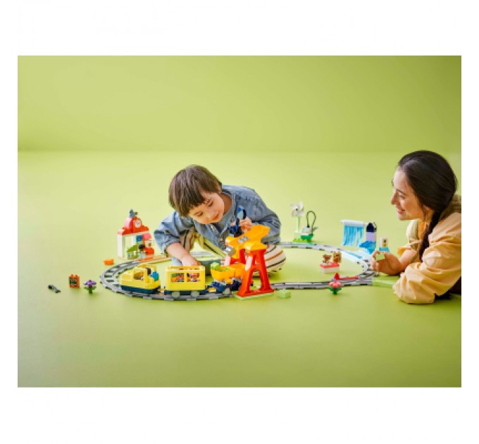 Конструктор LEGO DUPLO Town Великий інтерактивний громадський потяг (10428-)
