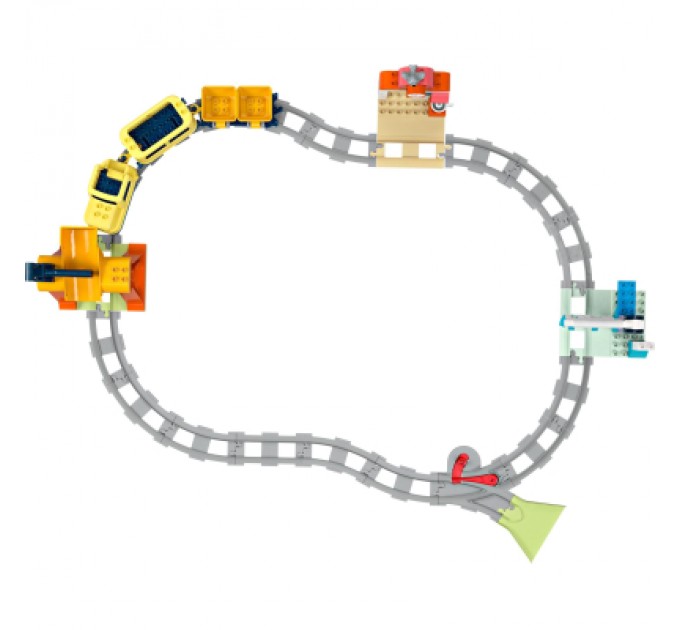 Конструктор LEGO DUPLO Town Великий інтерактивний громадський потяг (10428-)