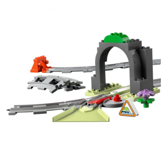 Конструктор LEGO DUPLO Town Додатковий набір. Залізничний тунель і колії (10425)