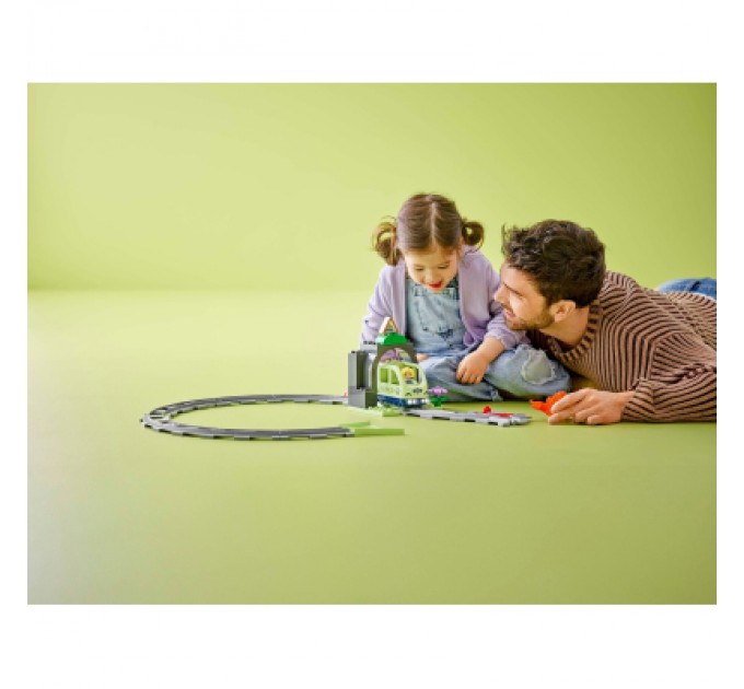 Конструктор LEGO DUPLO Town Додатковий набір. Залізничний тунель і колії (10425)