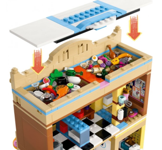 LEGO Конструктор LEGO Friends Ресторан і кулінарна школа (42655)