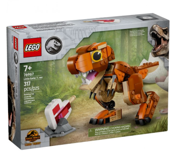 LEGO Конструктор LEGO Jurassic World Little Eatie: тиранозавр (76967)