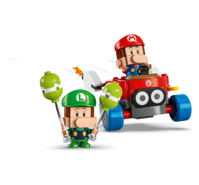 LEGO Конструктор LEGO Super Mario Mario Kart – Baby Mario vs. Baby Luigi (72034)