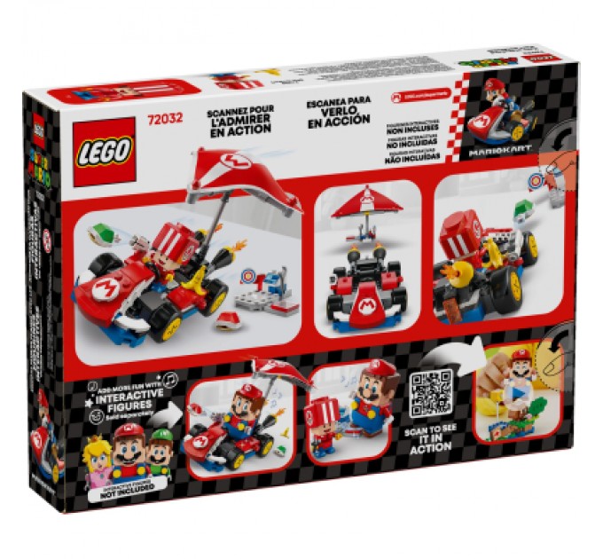 LEGO Конструктор LEGO Super Mario Mario Kart – Standard Kart (72032)