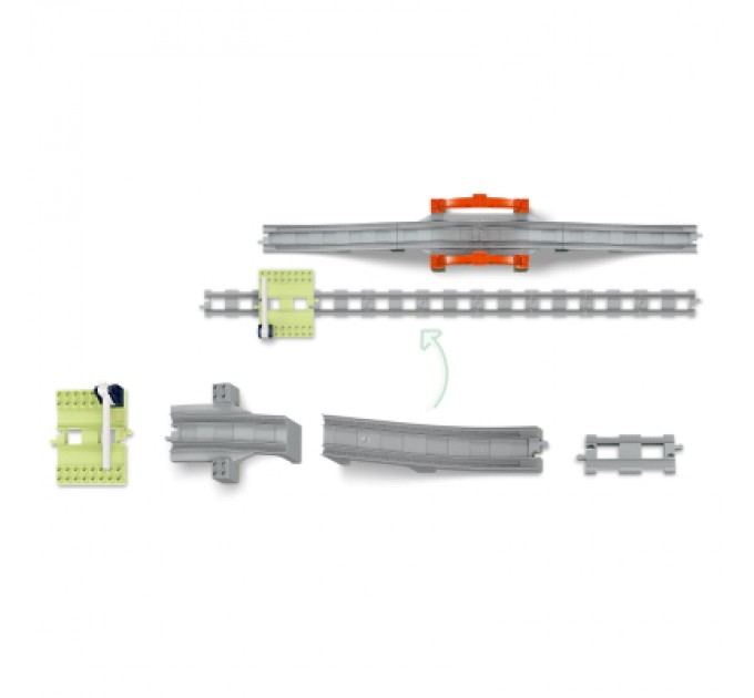 Конструктор LEGO DUPLO Town Додатковий набір. Залізничний міст і колії (10426)