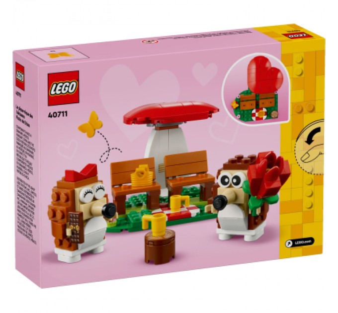 LEGO Конструктор LEGO Iconic Романтичний пікнік їжачків (40711)