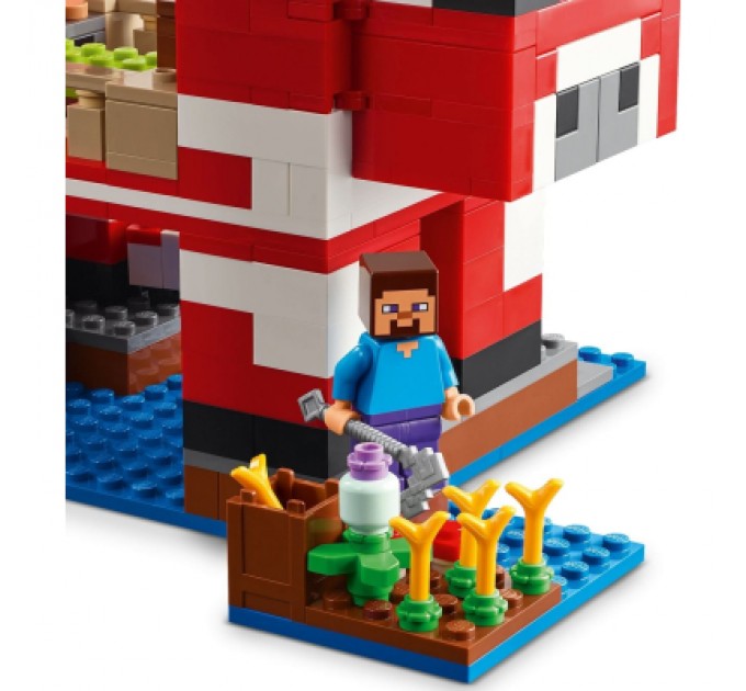 LEGO Конструктор LEGO Minecraft Грибний будинок (21270)