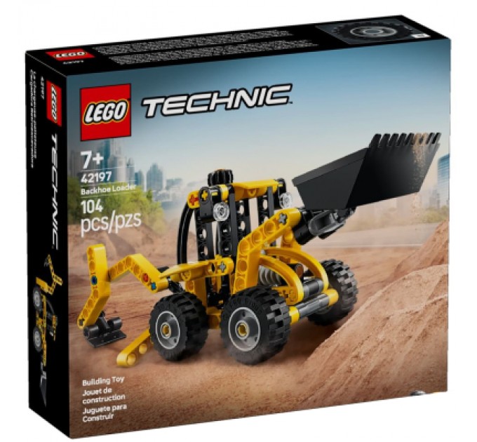 Конструктор LEGO Technic Екскаватор-навантажувач (42197)