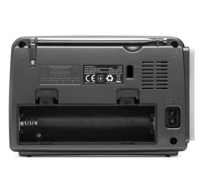 REAL-EL Портативний радіоприймач REAL-EL X-525 Grey