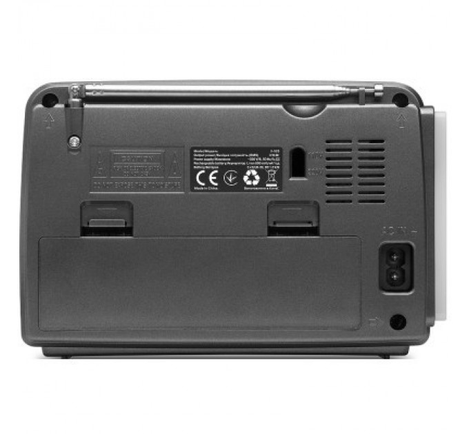 REAL-EL Портативний радіоприймач REAL-EL X-525 Grey