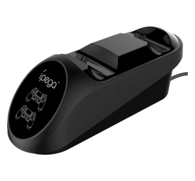 iPega Зарядний пристрій iPega PG-9180 Для геймпадів PS4 Black (PG-9180)