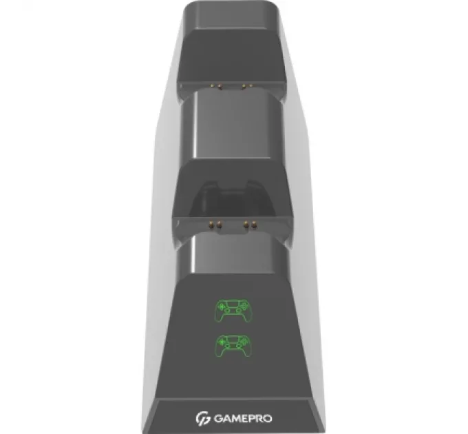 GamePro Зарядний пристрій GamePro CHS420B Для геймпадів DualSense PS5 Black (CHS420B)