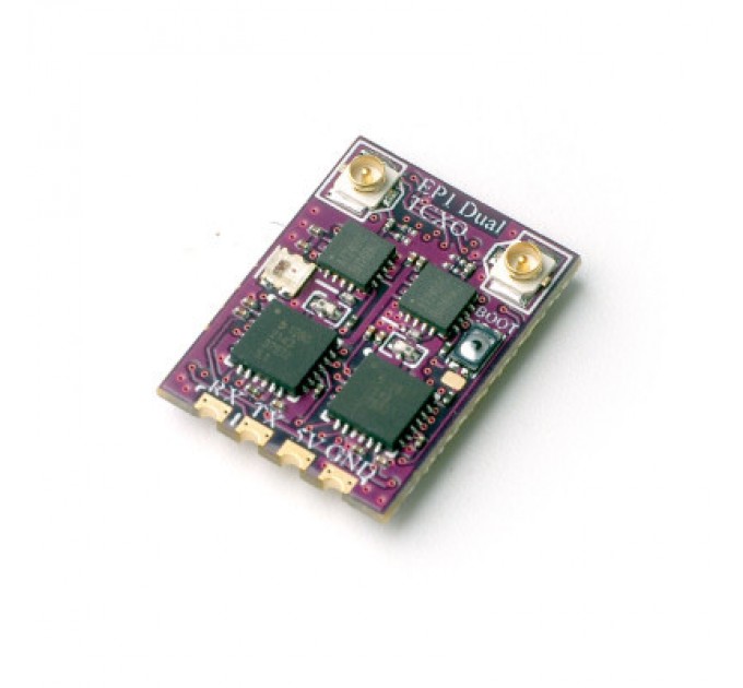 Приймач (RX) HappyModel 2.4GHz ExpressLRS Dual EP1 Dual TCXO (2D30063)