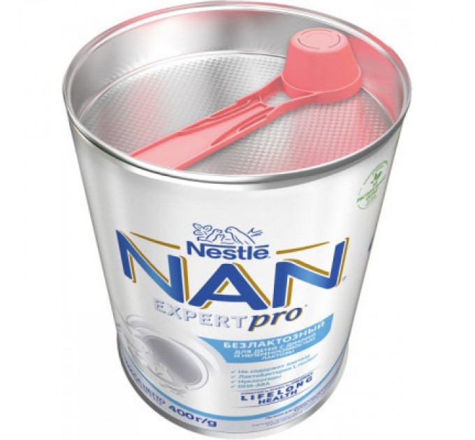 Nestle NAN Дитяча суміш Nestle NAN безлактозна з народження 400 г (7613031568147)