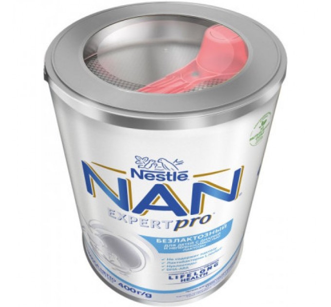 Nestle NAN Дитяча суміш Nestle NAN безлактозна з народження 400 г (7613031568147)