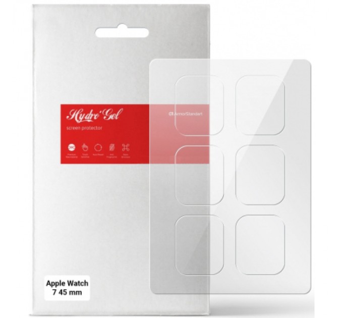 Плівка захисна Armorstandart Apple Watch 8/7 45mm 6 pcs. (ARM61460)