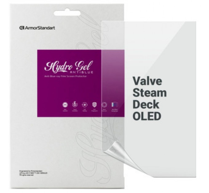 Armorstandart Плівка захисна Armorstandart Valve Steam Deck OLED (ARM73567)