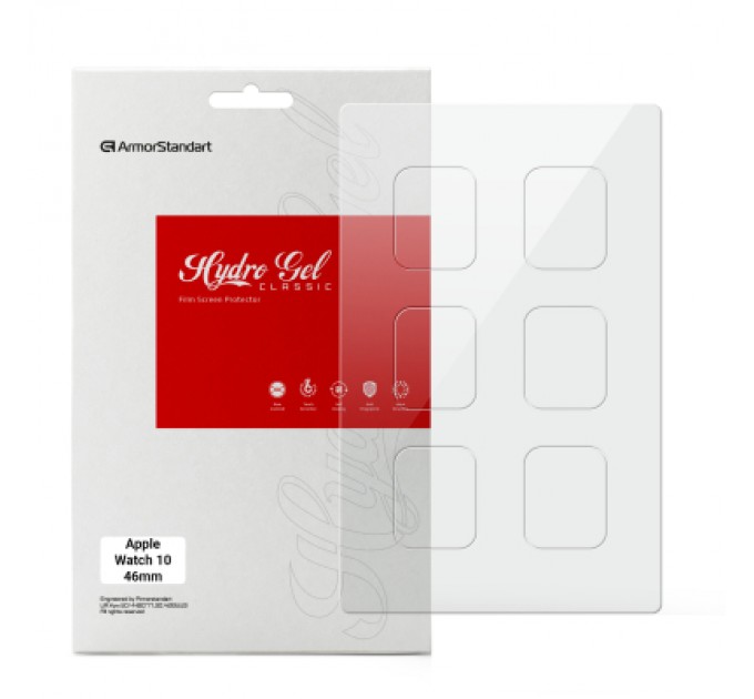 Armorstandart Плівка захисна Armorstandart Apple Watch 10 46mm 6 pcs (ARM81142)