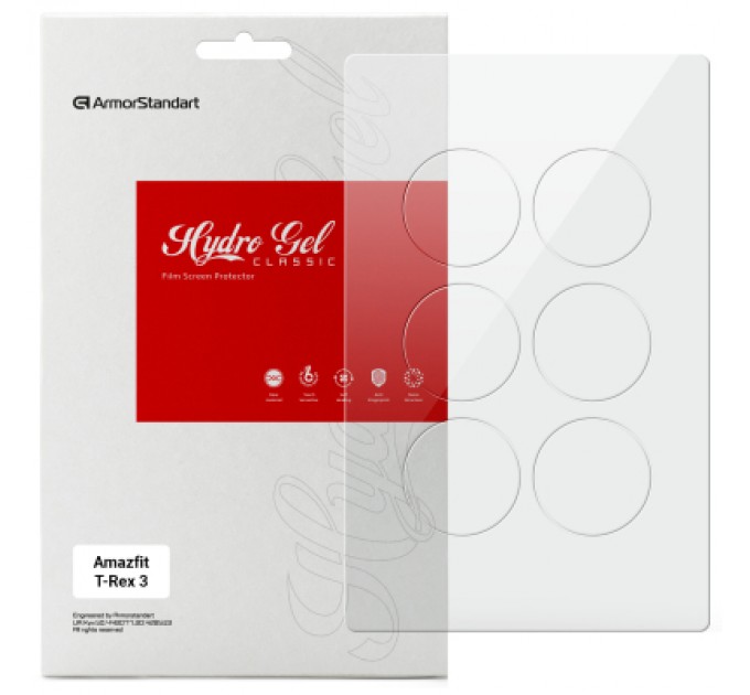 Armorstandart Плівка захисна Armorstandart Amazfit T-Rex 3 6 шт. (ARM81143)