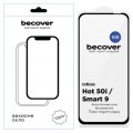 BeCover Скло захисне BeCover Infinix Hot 50i (X6531) 10D Black (712713)