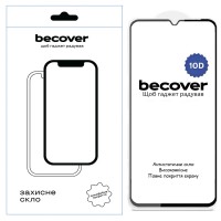 Скло захисне BeCover Xiaomi Redmi 14C 4G / Poco C75 10D Black (712720)