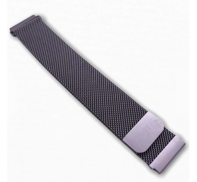 BeCover Ремінець до смарт-годинника BeCover Milanese Style для Samsung Galaxy (20mm)/Watch 5/ Watch 4.../Gear S2 Classic/Gear Sport Gray (707673)