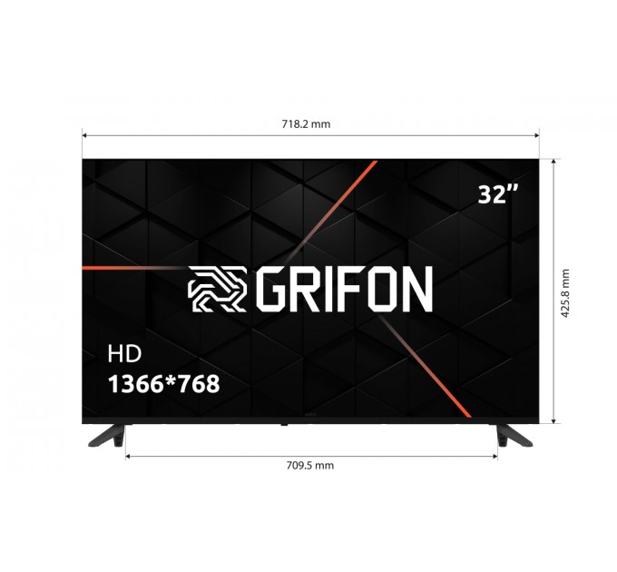 Телевізор Grifon Diva DV32HSB