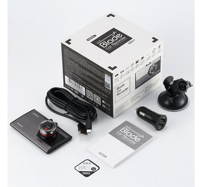Remax Видеорегистратор Remax CX-05 Car Dash Board Camera Black (6954851289579)