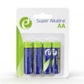 EnerGenie Батарейка EnerGenie Super Alkaline AA/LR06 BL 4 шт