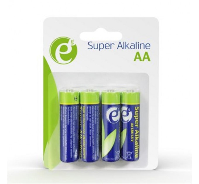 EnerGenie Батарейка EnerGenie Super Alkaline AA/LR06 BL 4 шт