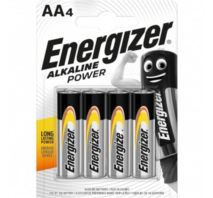 Energizer Батарейка Energizer Alkaline Power AA 4 шт