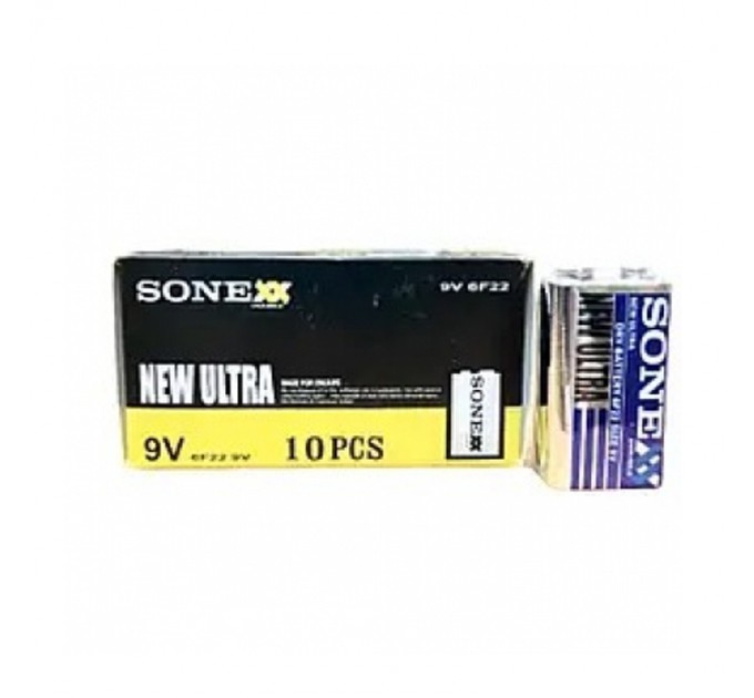 Sonex Батарейка Sonex Krona Super Heavy Duty 9v 10 шт
