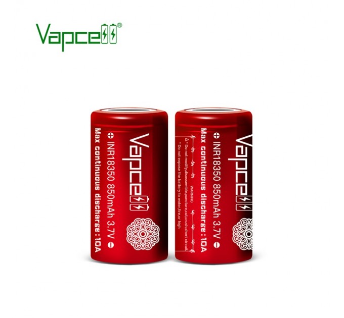 Vapcell Аккумулятор Vapcell 18350 Li-Ion 850mAh 1шт