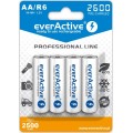Аккумулятор everActive AA/HR06 Ni-MH 2600mAh BL 4шт