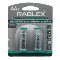 Аккумулятор Rablex AA (R6) 2700mAh 2шт