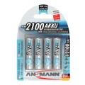 Ansmann Аккумуляторы Ansmann AA/HR06 NI-MH 2100 mAh BL 4 шт