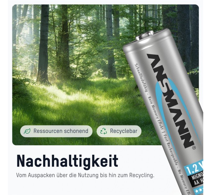 Ansmann Аккумуляторы Ansmann AA/HR06 NI-MH 2100 mAh BL 4 шт