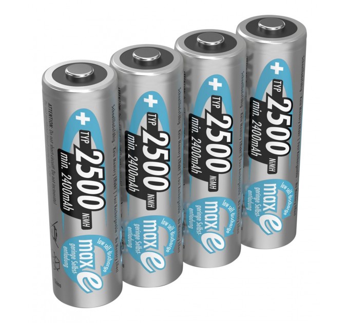 Ansmann Аккумуляторы Ansmann AA/HR06 NI-MH 2500 mAh BL 4 шт