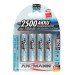 Ansmann Аккумуляторы Ansmann AA/HR06 NI-MH 2500 mAh BL 4 шт