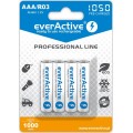 Аккумулятор everActive AAA/HR03 Ni-MH 1050mAh BL 4шт