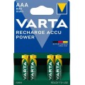 Varta Аккумулятор Varta Recharge Accu AAA/HR03 Ni-MH 800 mAh BL 4шт