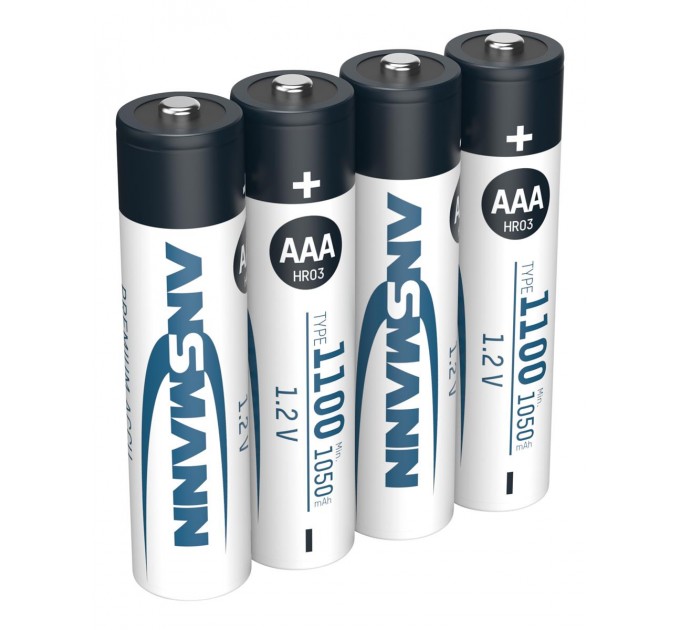 Ansmann Аккумуляторы Ansmann AAA/HR03 NI-MH 1100 mAh BL 4 шт