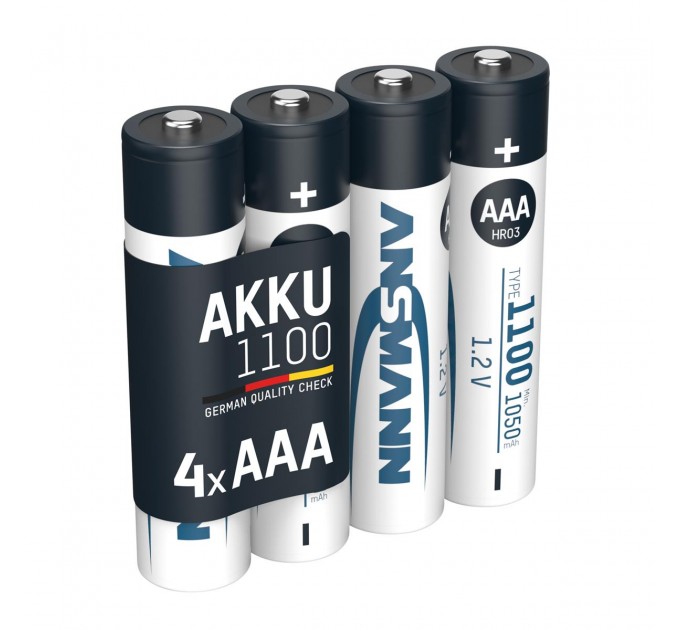Ansmann Аккумуляторы Ansmann AAA/HR03 NI-MH 1100 mAh BL 4 шт