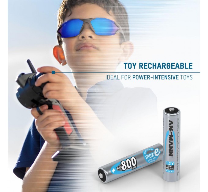 Ansmann Аккумуляторы Ansmann AAA/HR03 NI-MH 800 mAh BL 4 шт