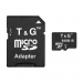T&G Карта памяти MicroSDXC  64GB UHS-I U3 Class 10 T&G + SD-adapter (TG-64GBSDU3CL10-01)