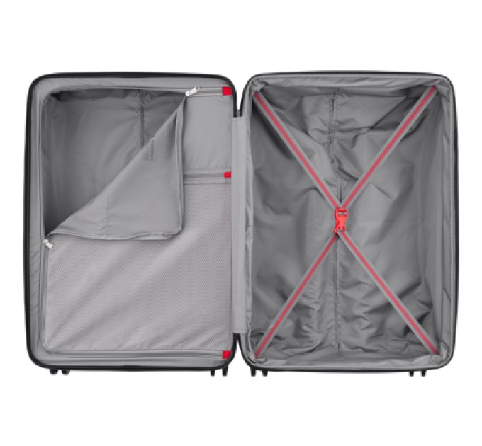 Валіза Wenger Oryson, середня, пластик, 4 колеса, чорна (653165)