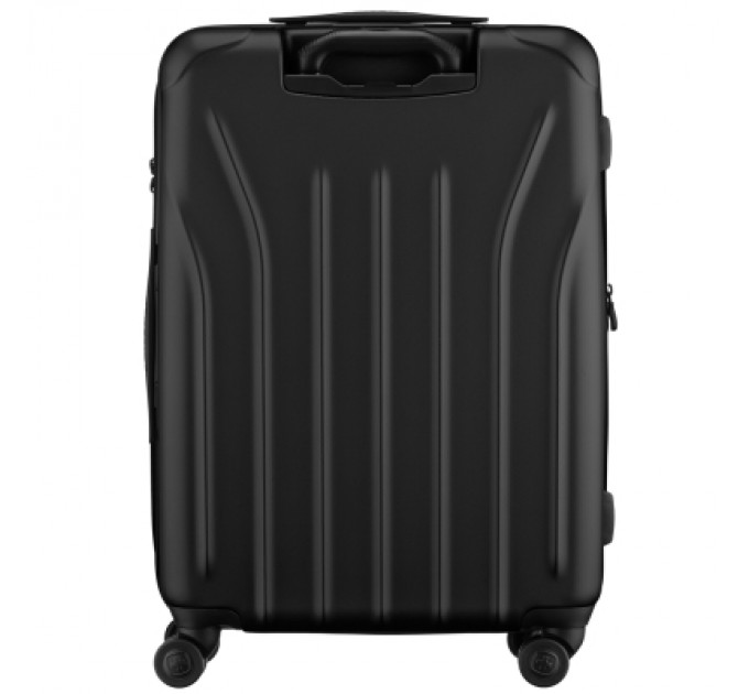Валіза Wenger Oryson, середня, пластик, 4 колеса, чорна (653165)