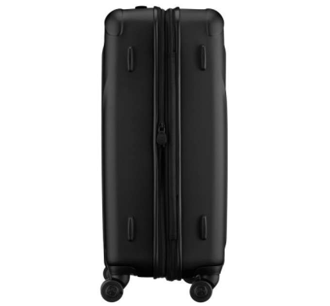 Валіза Wenger Oryson, середня, пластик, 4 колеса, чорна (653165)